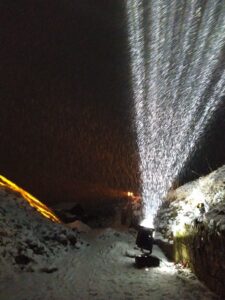 Dauerschneefall ab 00:30 Uhr